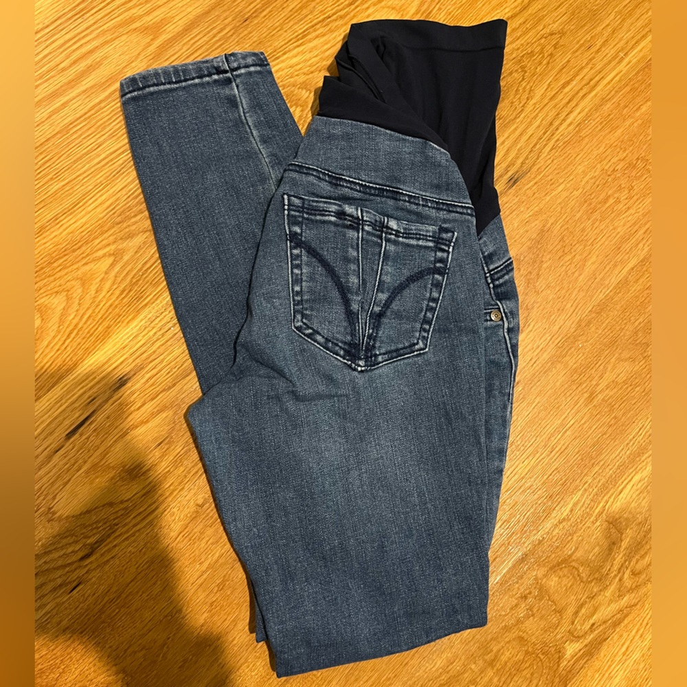 Indigo Blue Maternity Capris